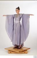  Photos Woman in Historical Dress 24 16th century Grey dress Historical Clothing t poses whole body 0002.jpg